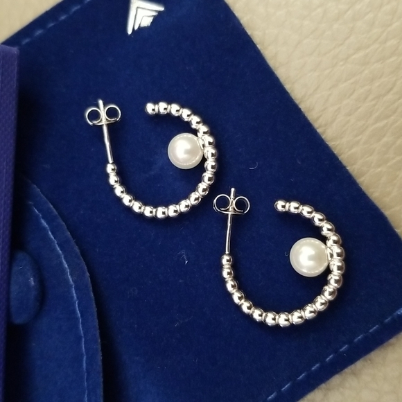 Silpada Hoop Earrings - Picture 6 of 8